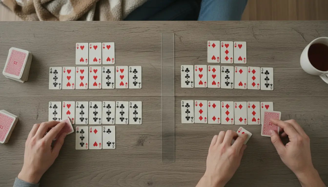 Dubbel Patience Spelregels