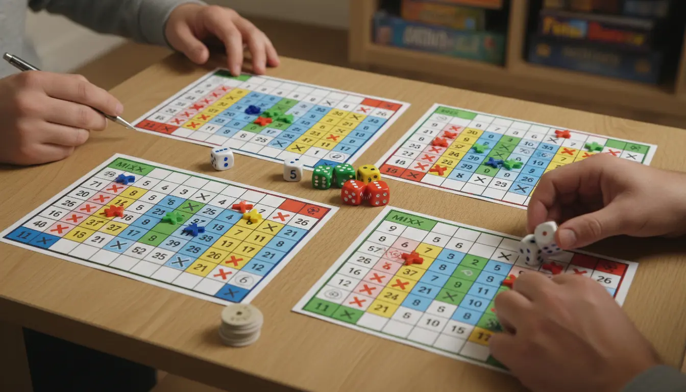 Qwixx Mixx spelregels
