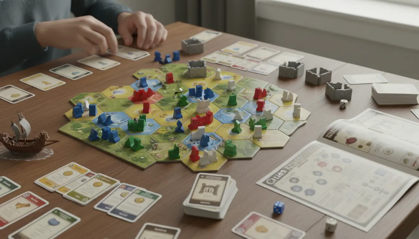 Catan Steden en Ridders spelregels