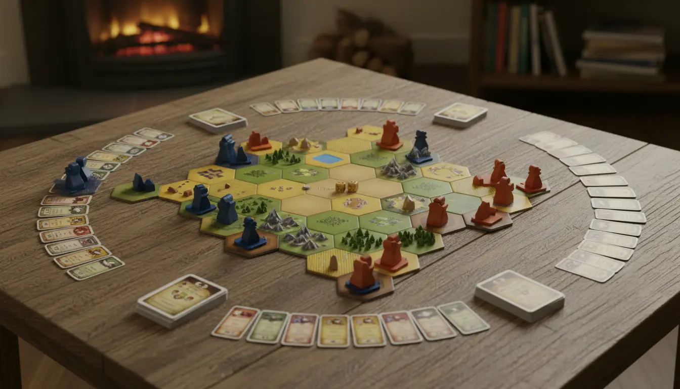 Kolonisten van Catan kaartspel voor 2 spelers spelregels