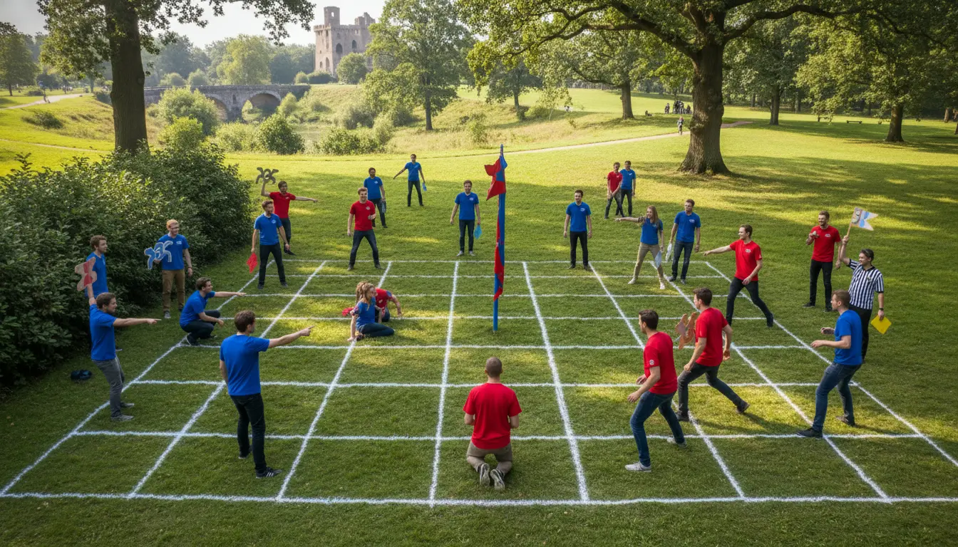 Levend Stratego spelregels