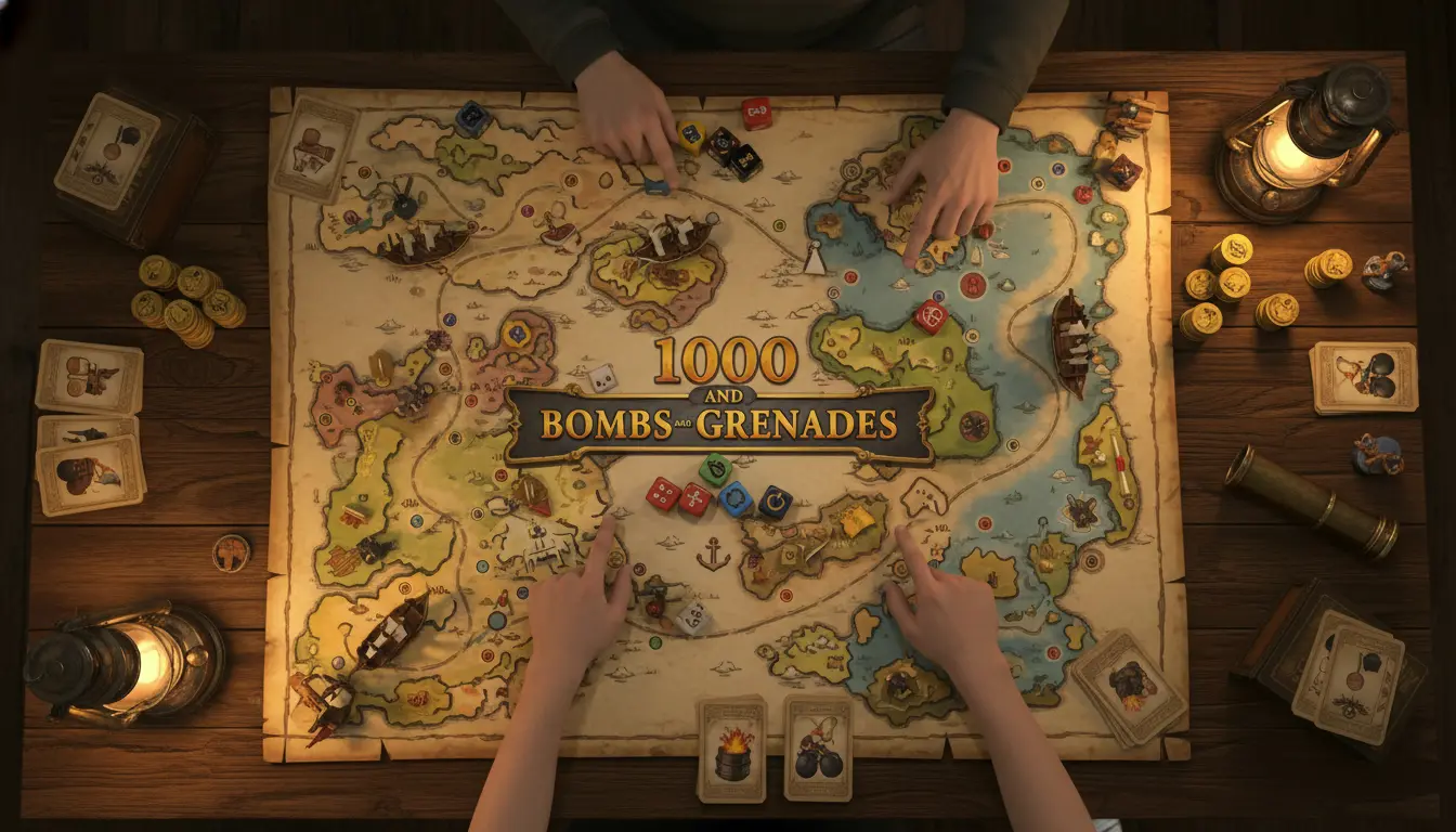 Spelregels 1000 Bommen en Granaten