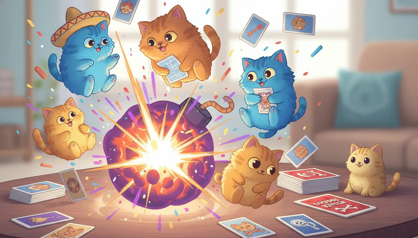 Spelregels Exploding Kittens